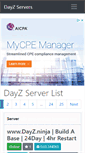 Mobile Screenshot of dayz-servers.org